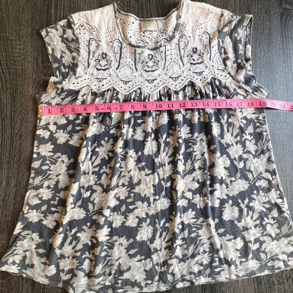 Anthropologie Postmark Penelope Printed Top Size Small - Picture 11 of 12